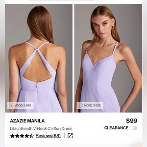 Azazie Manila Lilac Dress